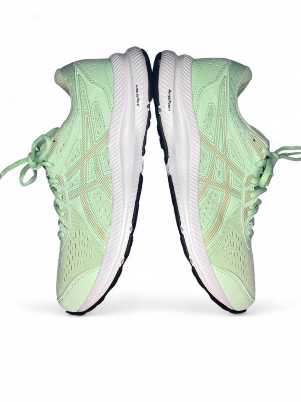 NWOT - women's ASICS Gel-Contend 8 AmpliFoam Mint Green running shoes Size 8.5